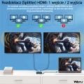 Rozdzielacz HDMI switch splitter 2x1 4K 120Hz-111038