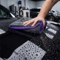 Ręcznik do osuszania z mikrofibry RevoCare CARBON MONSTER 1200GSM 40x40cm szaro fioletowy-112419