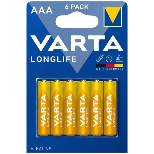 Bateria VARTA LongLife AAA 6 szt.